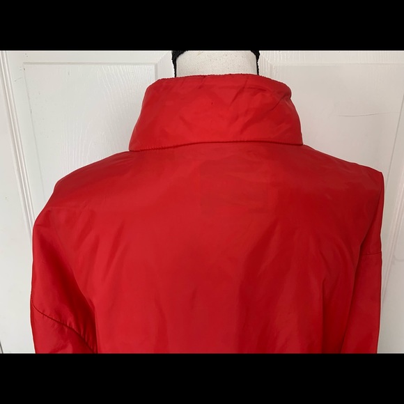 Polaris Vintage 1980’s Indy Lite Motor Sports Windbreaker Jacket Red Large? XL? - Picture 8 of 11